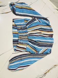 Striped Long Sleeve Top