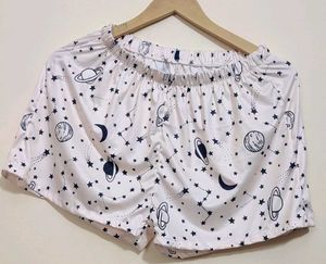 Cream Space Print Co-Ords Set 34 Bust