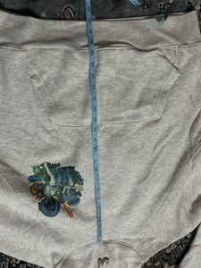 Grey Graphic Hoodie