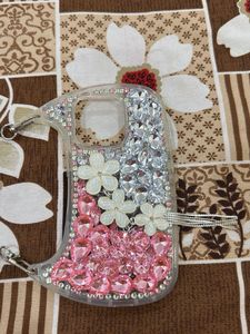 Luxury Bling Phone Case with Pearls
