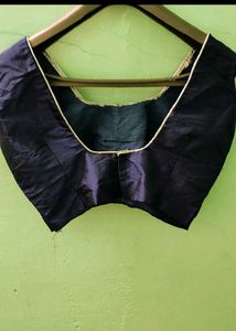 Elegant Navy Blue Blouse