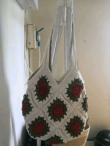 crochet handbag