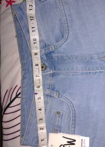 Light Wash Wide Leg Jeans