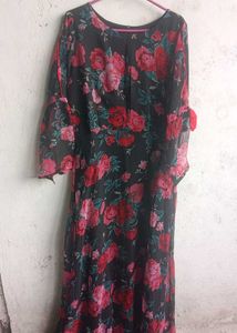 black long dress