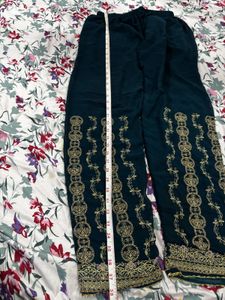 Embellished Teal suit