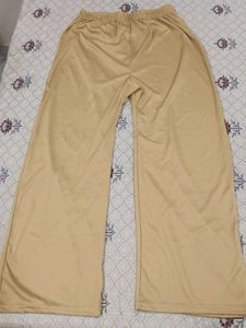 Trendy Beige Plazo Set
