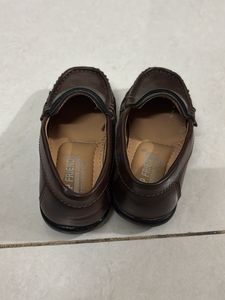 Classic Brown Loafer Shoes for Kids