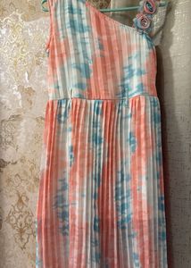 Beautiful A-line Partywear Floral Dress