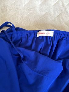 Stylish Royal Blue Wide-Leg Jumpsuit