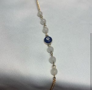 Evil Eye Eyeglass Chain with Beads