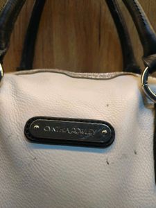 Chic Hobo Bag - White &amp; Tan