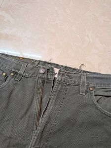 Distressed Levi's Denim Jeans