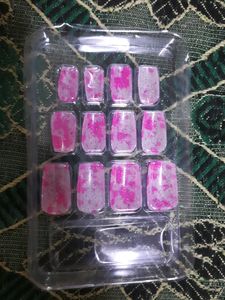 Reusable|Washable Korean Nails - Set Of 12