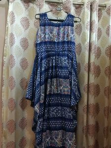 Boho Print Sleeveless Dress
