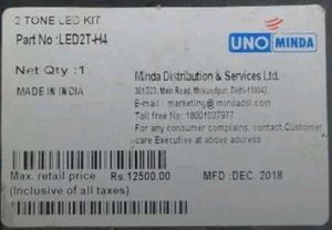 UNO Minda UM3 Dual Color LED Headlight