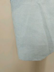 Cropped Light Blue Vest Top
