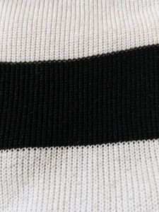 Black &amp; White Striped Sweater