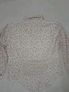 Floral Print Button-Up Shirt