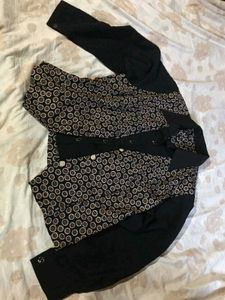 Indo western design shirt