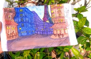 PARIS LANDSCAPE PAINTING