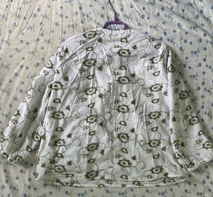 🌿Floral Lace Tunic Top