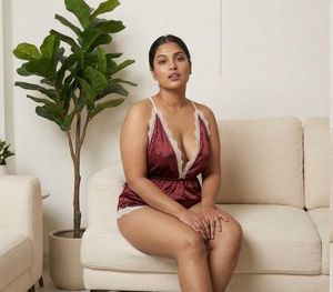 Satin Lace Romper