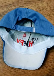 Happy School Blue Cap
