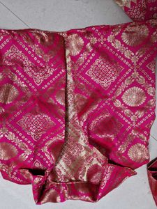 Stunning Pink Brocade Kurta Set