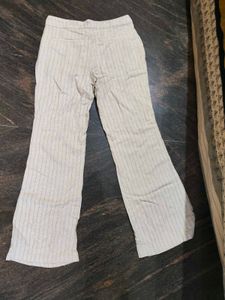 H and M linen blend trousers