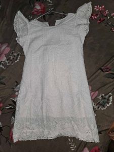 Chic White Broderie Anglaise top