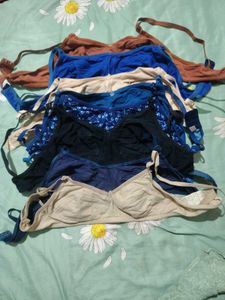 comfortable cotton katori cut bra