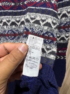 G by Guess Fair Isle Multicolor Knit Sweater