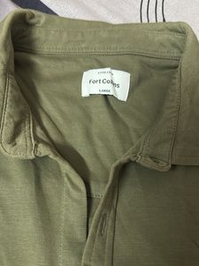 Olive Green Long Sleeve Shirt