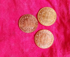 Old Coins Of Gods  Quarter Anna 1818