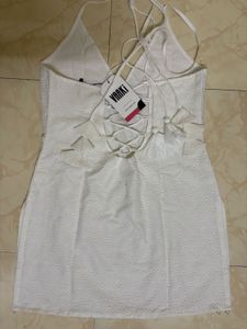 Elegant White Lace Kurta Top