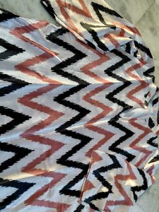Chevron Print Cotton Kurta