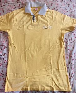 Men's Yellow Polo T-Shirt