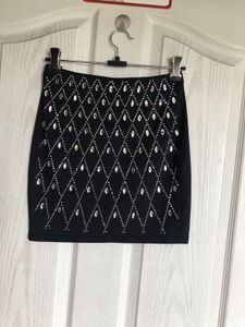 Studded Black Two-Piece Set