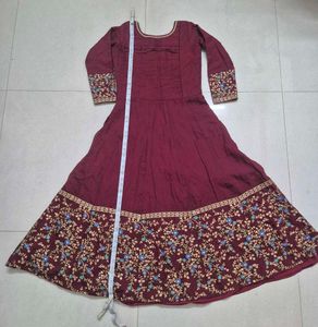 Beautiful Embroidered Ethnic Gown