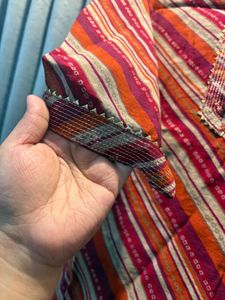 Vibrant Striped Kurta