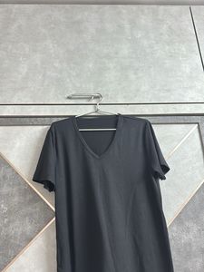 Classic Black V-Neck T-Shirt