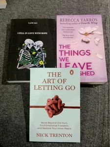 3 Books: I Fell in Love with Hope, The Things We