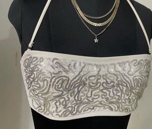 Embellished White Blouse