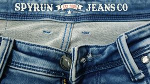 Spyrun Jeans Co Blue Denim Pants