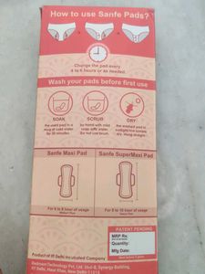 Reusable Sanitary Pads Set