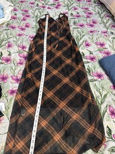 Chic Plaid Midi Dress