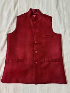 🆕Men's Red Nehru Jacket