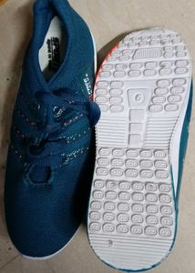 Teal Blue Casual Sneakers