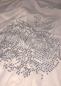 White Lace-Up babydoll Dress