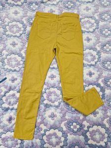 Women's Mustard Yellow Jeans